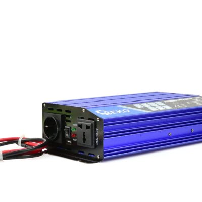Tiszta színunos inverter áramátalakító 24V/230V 1000/2000W