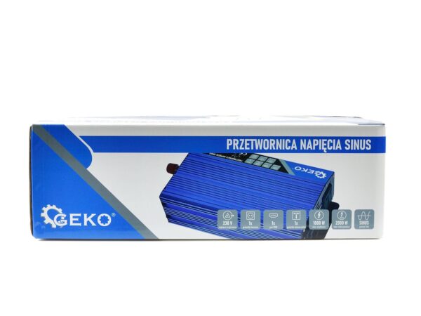 Tiszta színunos inverter áramátalakító 24V/230V 1000/2000W - Image 9