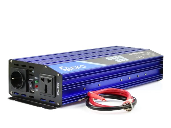 Tiszta színuszos inverter áramátalakító 24V/230V 2000/4000W
