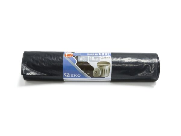 Sittes zsák szemeteszsák 60L (10db/ tekercs) - fekete - Image 2