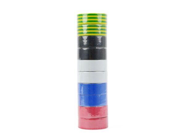 Szigetelőszalag készlet 19mm x 0,13mm x 5m - 10db - Image 3