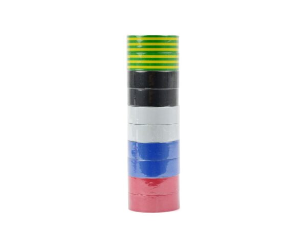 Színes szigetelőszalag 19 mm x 0,13 mm x 10 m 10db - Image 3