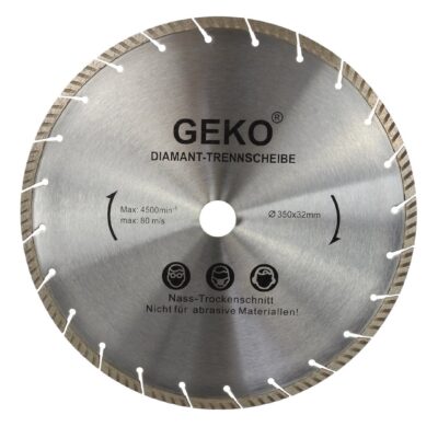 Gyémánt vágótárcsa szürke lézer 350x32