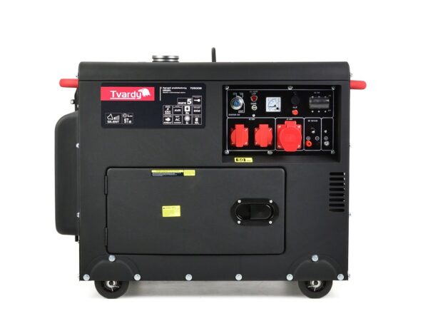 Dízel áramfejlesztő 11 HP 6.4kW 230/400V AVR csendes kivitel - Image 4