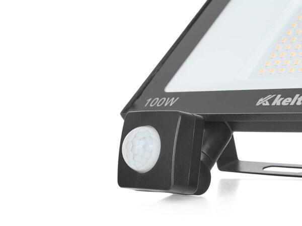 100 W-os LED-es reflektor mozgásérzékelővel semleges fehér 4500K - Image 5