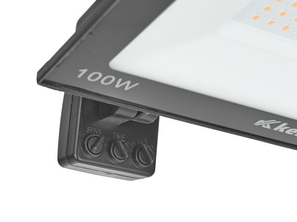 100 W-os LED-es reflektor mozgásérzékelővel meleg fehér szín 2700K - Image 6