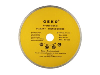 GEKO teli csiszolótárcsa 180mm x 22,23mm (50 db)