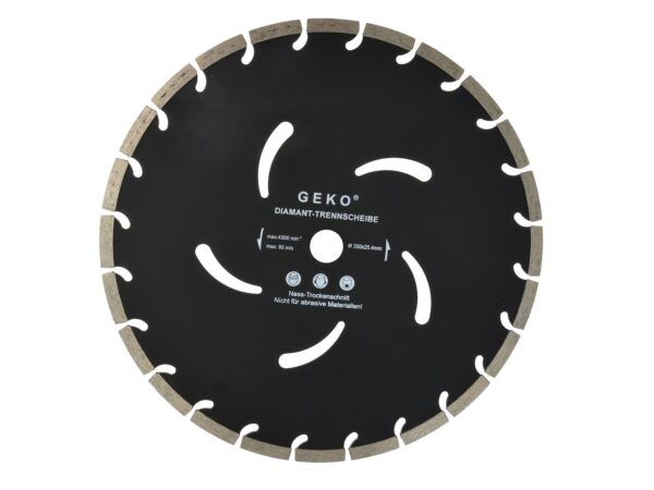 Gyémánt vágótárcsa fekete 350x25.4