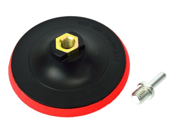 Gumi csiszolótányér M14-es menettel 125mm - Image 4