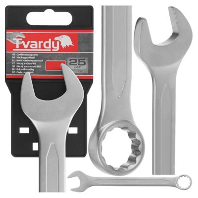 23 mm-es CRV szaténozott nyitott végű csavarkulcs - CS DIN3113A(5/40)