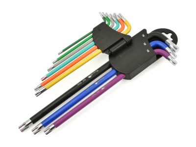T00123 kep 2 Torx csavarkulcsok hosszú T10-T50 szín 9el. S2 (24)