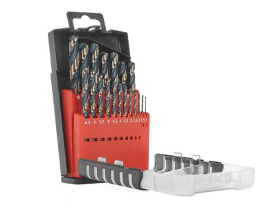 HSS fém fúrószár készlet 1.0-10.0mm 19el. (10/20)