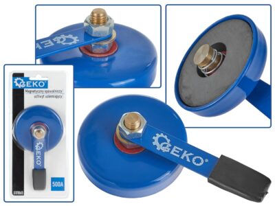 Mágneses földelő hegesztő bilincs 500A (12/24)