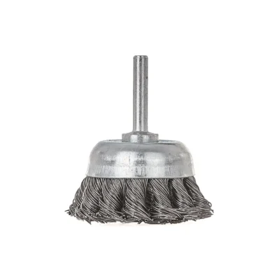 Elölre szerelt drótkefe, csomózott 50 mm-es szárral (100)
