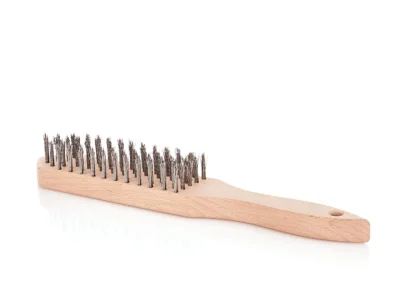 Fekete drót rozsdakefe 6 sor fa (30/120)