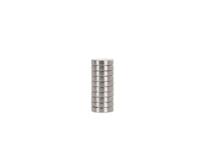 Hengeres neodímium mágnes 8x2mm (10)