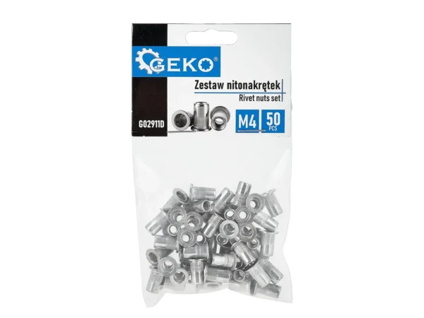 Alumínium szegecsanyák készlete M4 0,5-2,0 50db (200) - Image 3