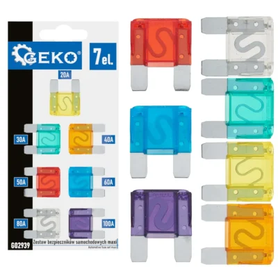 Autó biztosítékkészlet maxi 7el. (250)