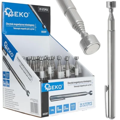 Mágneses teleszkópos megfogó 130-635mm típus. "toll" - bemutató doboz (25/100)