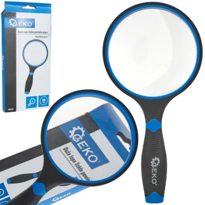 Nagyítóüveg gumírozott fogantyúval 100mm 3x (72)