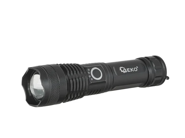 LED taktikai zseblámpa XHP50 15W 1800mAh 1500lm IPX8 (30) - Image 5