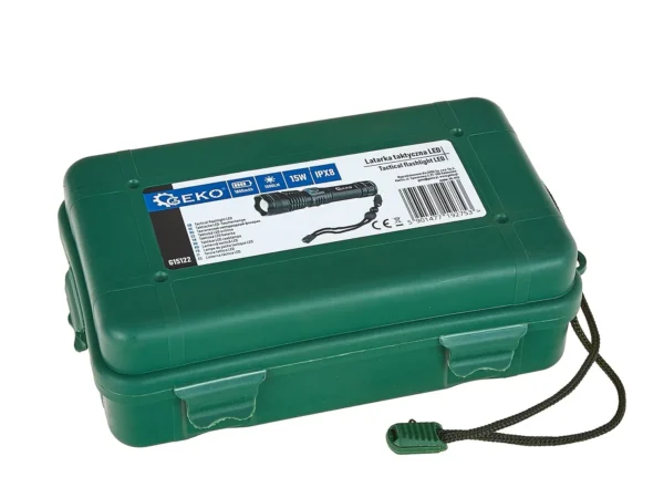 LED taktikai zseblámpa XHP50 15W 1800mAh 1500lm IPX8 (30) - Image 10