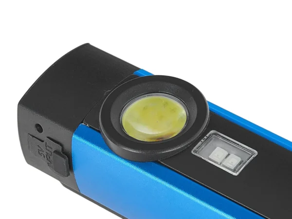 Multifunkciós zseblámpa mágnessel + UV LED COB 5W 2000mAh 300lm IP54 - kijelző doboz (12/96) - Image 7