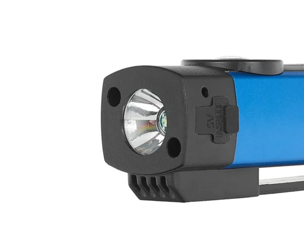 Multifunkciós zseblámpa mágnessel + UV LED COB 5W 2000mAh 300lm IP54 - kijelző doboz (12/96) - Image 8
