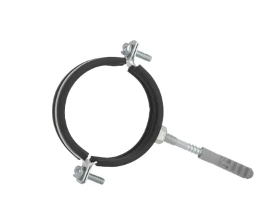 Fém konzol gumival 2" 60-64 mm-es csövekhez (200)