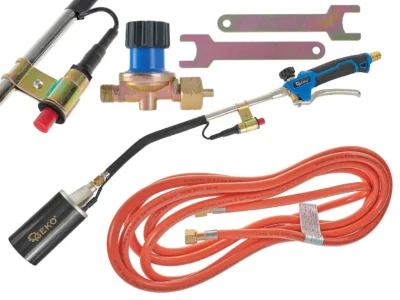 Gázégő 60mm PROFI (70cm + 5m tömlő + reduktor) (5)