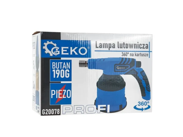 Forrasztólámpa 360 fokos piezoval 190g-os PROFI patronokhoz (12) - Image 7