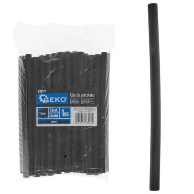 Pisztolyragasztó 11mm-200mm 1kg fekete 52db. (10/20)