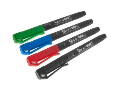 Építőipari tartós filctoll mix színvastagság - 4 db-os készlet (12/144)