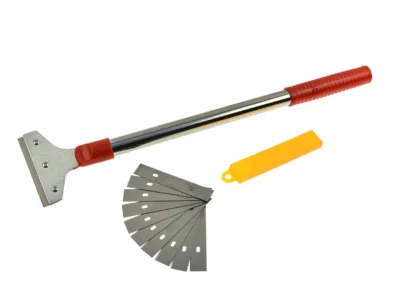 Festékkaparó a festék eltávolításához falakról és üvegekről 48cm + 10 pengés (150)