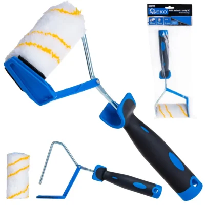 Festőhenger 2K nyéllel vágott festékhez - poliakril 10cm 30mm fi-6mm (50)