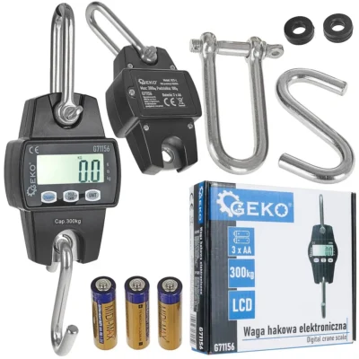 Elektronikus tárolóhorog mérleg 300kg (20)