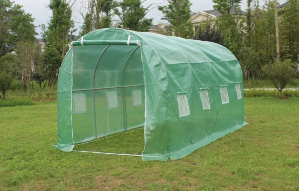 Üvegház - kerti műanyag alagút 4x2.5x2m UV (1) - Image 4