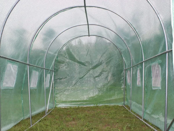 Üvegház - kerti műanyag alagút 4x2.5x2m UV (1) - Image 6