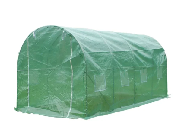 Üvegház - kerti műanyag alagút 4x2.5x2m UV (1)