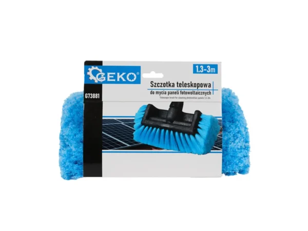 Teleszkópos kefe fotovoltaikus panelek tisztításához 1,3-3m (12) - Image 4