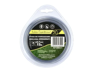 Megerősített trimmelőzsinór (négyzet alakú) 2,7mmx15m (10/80)