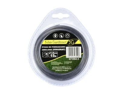 Megerősített trimmelőzsinór (négyzet alakú) 1,6mmx15m (10/120)