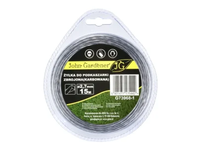 Megerősített trimmelőzsinór (krimpelt) 2,7mmx15m (10/80)