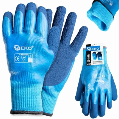 Vízálló szigetelt munkakesztyű r. 10 /jersey - latex/ (12/120)