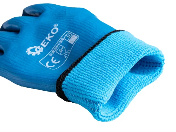 Vízálló szigetelt munkakesztyű r. 10 /jersey - latex/ (12/120) - Image 8