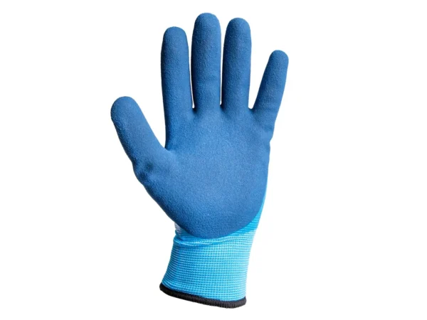 Vízálló szigetelt téli munkakesztyű r. 9 /pamut - latex/ (12/120) - Image 5