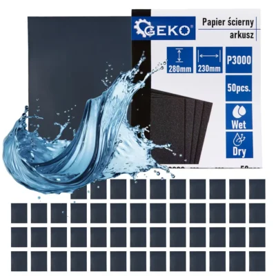 Vízbázisú csiszolópapír - lap 230x280mm P3000 (50/1000)