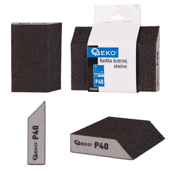 Átlós csiszolótömb 125x90x25mm P40 (250) - Image 6