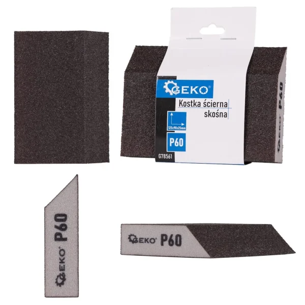 Átlós csiszolótömb 125x90x25mm P60 (250) - Image 6