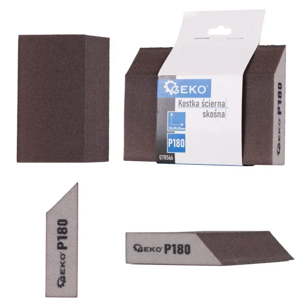 Átlós csiszolótömb 125x90x25mm P180 (250) - Image 5